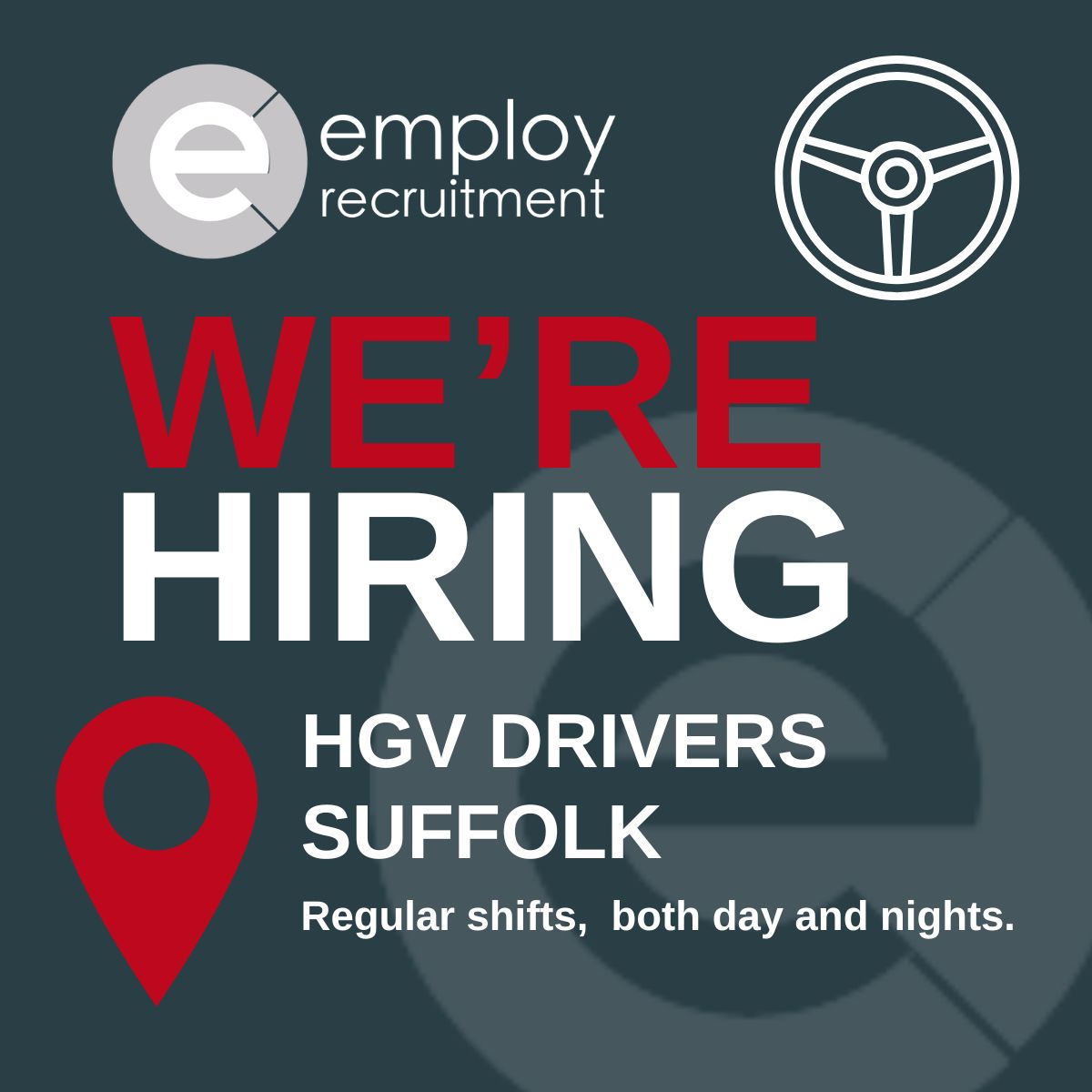HGV DRIVER JOBS SUFFOLK