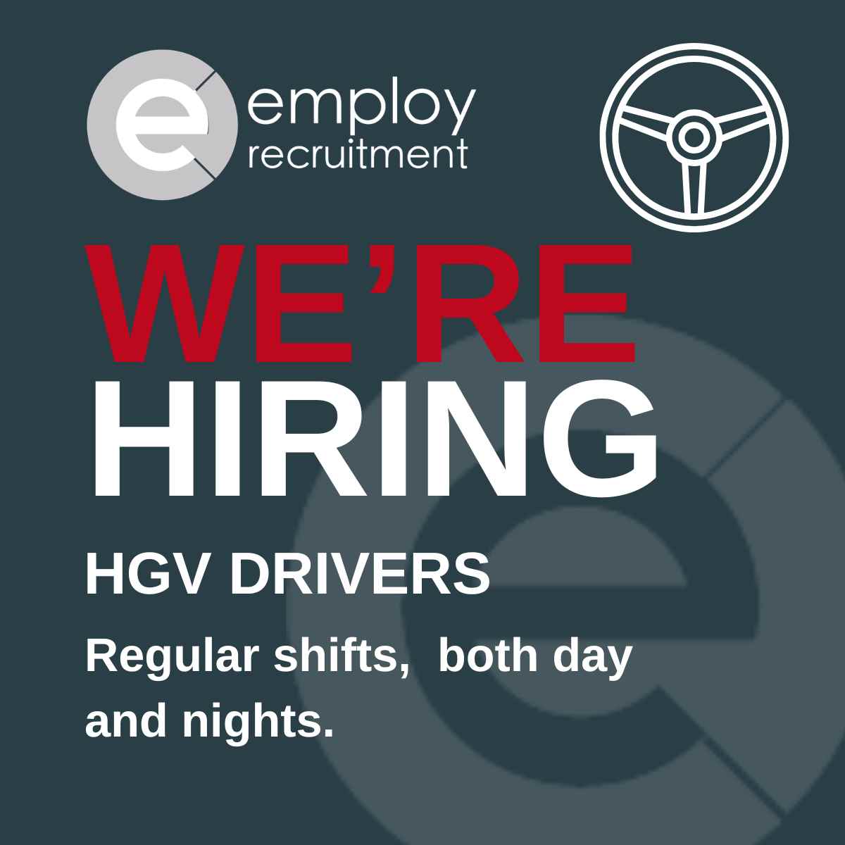 Weekend HGV Driver work in Staffordshire Weekend HGV Work In Staffordshire