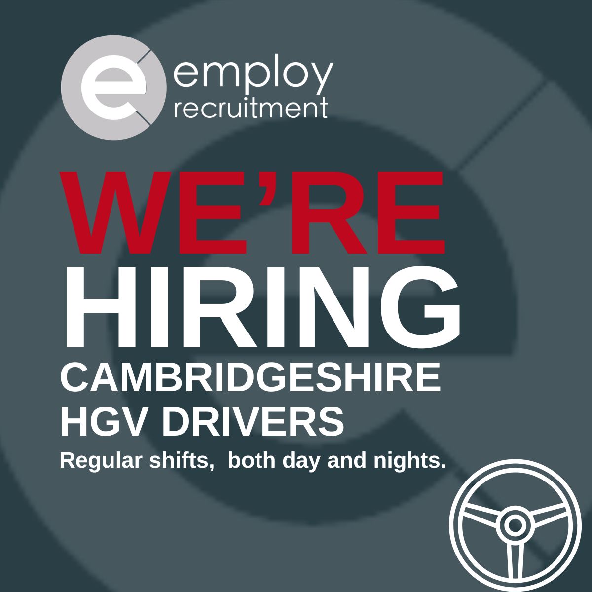 SEO Graphics (7) Driver jobs in Cambridgeshire across East of England logistics and transport routes